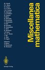 Buchcover Miscellanea Mathematica