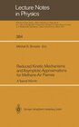 Buchcover Reduced Kinetic Mechanisms and Asymptotic Approximations for Methane-Air Flames