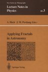 Buchcover Applying Fractals in Astronomy