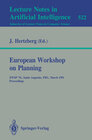 Buchcover European Workshop on Planning