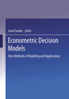 Buchcover Econometric Decision Models