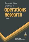 Buchcover Einführung in Operations Research