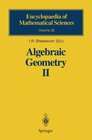 Buchcover Algebraic Geometry II