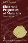Buchcover Electronic Properties of Materials