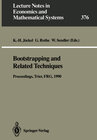 Buchcover Bootstrapping and Related Techniques