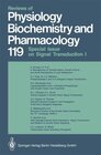 Buchcover Reviews of Physiology, Biochemistry and Pharmacology