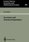 Buchcover Invariance and Structural Dependence