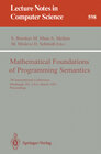 Buchcover Mathematical Foundations of Programming Semantics