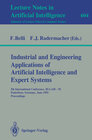 Buchcover Industrial and Engineering Applications of Artificial Intelligence and Expert Systems