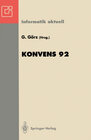 Buchcover Konvens 92