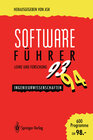Buchcover Software-Führer ’93/’94 Lehre und Forschung