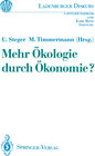 Buchcover Mehr Ökologie durch Ökonomie?