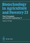 Buchcover Plant Protoplasts and Genetic Engineering IV