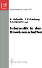 Buchcover Informatik in den Biowissenschaften