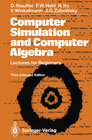 Buchcover Computer Simulation and Computer Algebra