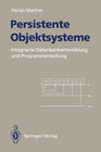Buchcover Persistente Objektsysteme