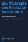 Buchcover Zur Therapie des Prostatakarzinoms
