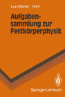 Buchcover Aufgabensammlung zur Festkörperphysik