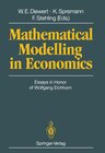 Buchcover Mathematical Modelling in Economics