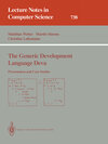 Buchcover The Generic Development Language Deva