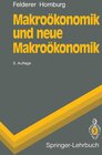 Buchcover Makroökonomik und neue Makroökonomik