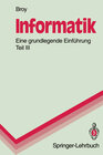 Buchcover Informatik. Eine grundlegende Einführung