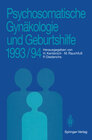 Buchcover Psychosomatische Gynäkologie und Geburtshilfe 1993/94