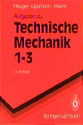 Buchcover Aufgaben zu Technische Mechanik 1-3