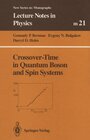 Buchcover Crossover-Time in Quantum Boson and Spin Systems