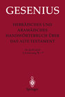 Buchcover Hebräisches und Aramäisches Handwörterbuch über das Alte Testament