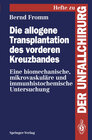 Buchcover Die allogene Transplantation des vorderen Kreuzbandes