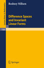 Buchcover Difference Spaces and Invariant Linear Forms