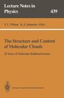 Buchcover The Structure and Content of Molecular Clouds