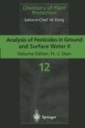 Buchcover Analysis of Pesticides in Ground and Surface Water II