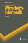 Buchcover Einführung in die Wirtschaftsinformatik
