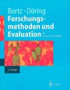 Buchcover Forschungsmethoden und Evaluation
