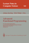 Buchcover Advanced Functional Programming