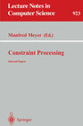 Buchcover Constraint Processing