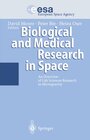 Buchcover Biological and Medical Research in Space