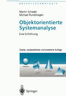 Buchcover Objektorientierte Systemanalyse