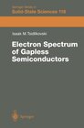 Buchcover Electron Spectrum of Gapless Semiconductors