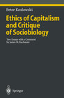Buchcover Ethics of Capitalism and Critique of Sociobiology