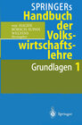 Buchcover Springers Handbuch der Volkswirtschaftslehre 1