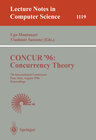 Buchcover CONCUR '96: Concurrency Theory