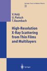 Buchcover High-Resolution X-Ray Scattering from Thin Films and Multilayers