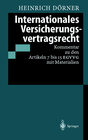 Buchcover Internationales Versicherungsvertragsrecht