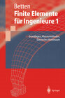 Buchcover Finite Elemente für Ingenieure