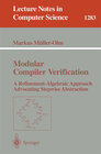 Buchcover Modular Compiler Verification