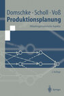 Buchcover Produktionsplanung