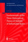 Buchcover Fundamentals of the Three-Dimensional Theory of Stability of Deformable Bodies